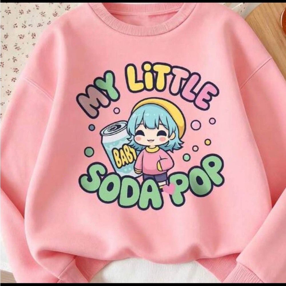 Pink My Little Soda Pop Sweatshirt